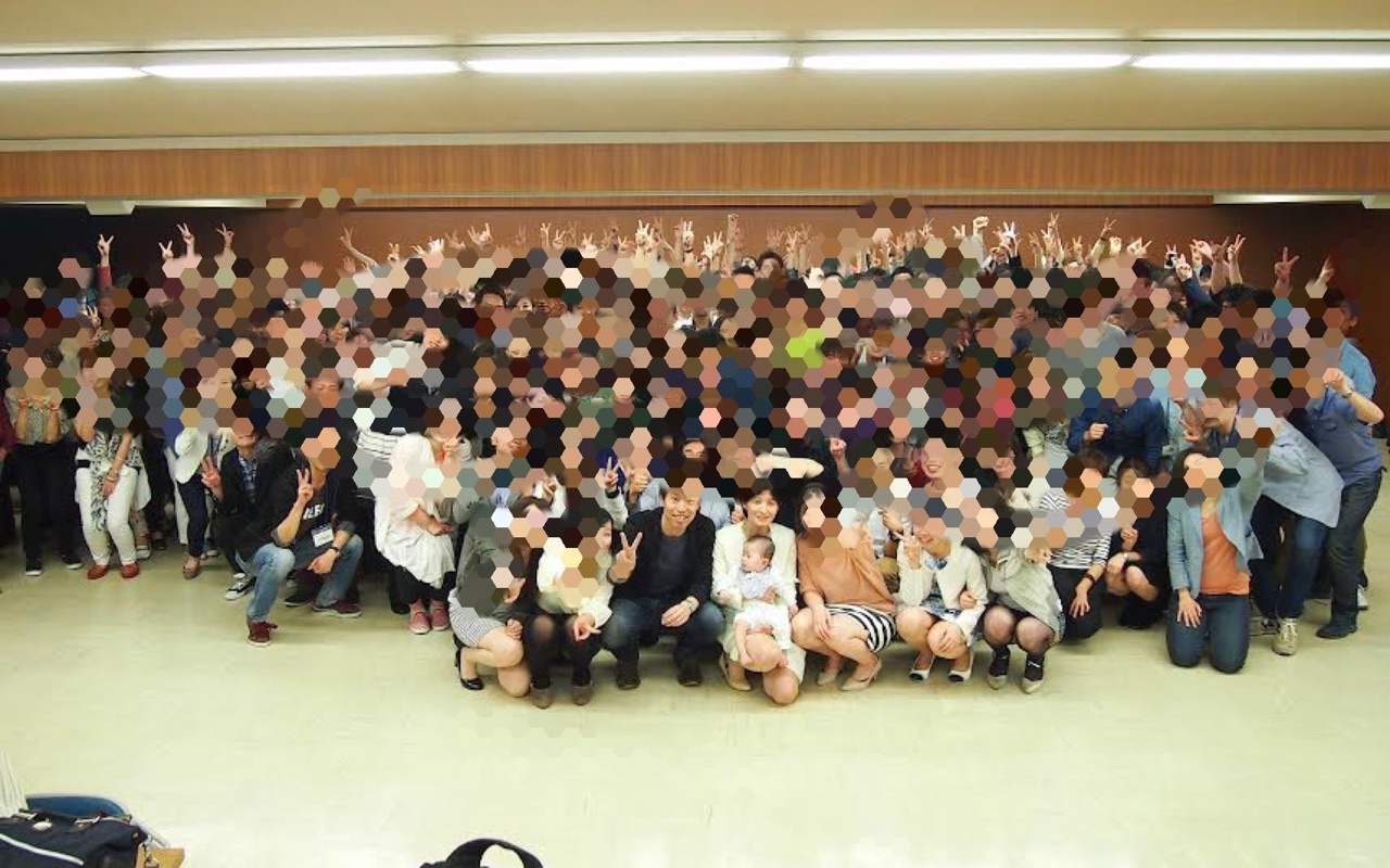 コミュニティ創造 — 運営したイベントでの参加者の集合写真